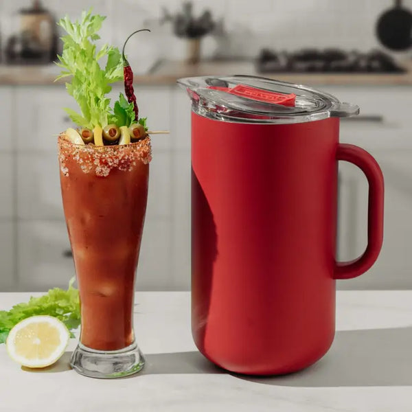 Served - Insulated Pitcher - Strawberry