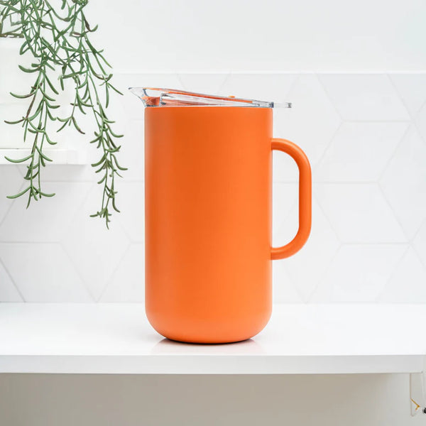 Served - Insulated Pitcher - Tangerine