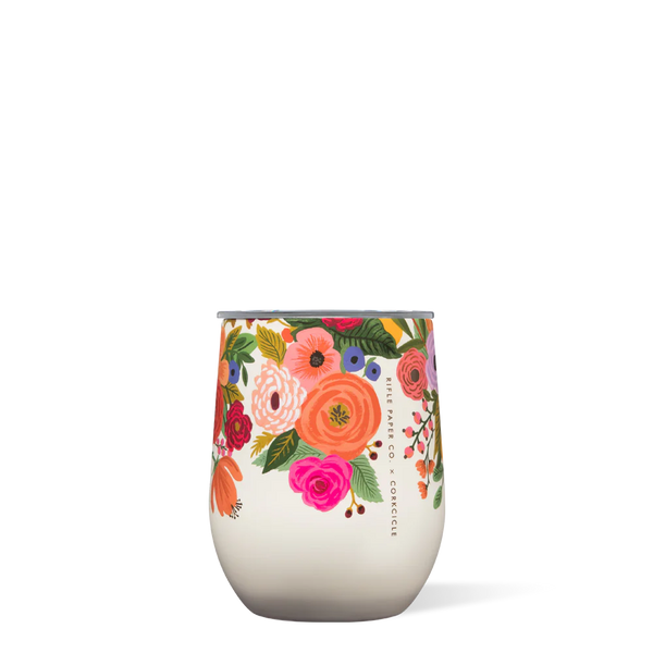 Corkcicle - Rifle Paper Co. Stemless Wine Tumbler - Garden Party