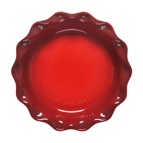 Le Creuset 9" Heritage Pie Dish - Cerise (Promo)