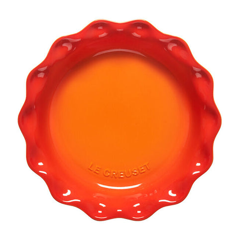 Le Creuset 9" Heritage Pie Dish - Flame (Promo)