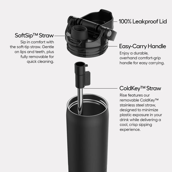 BruMate - Rise 25 Oz - Matte Black