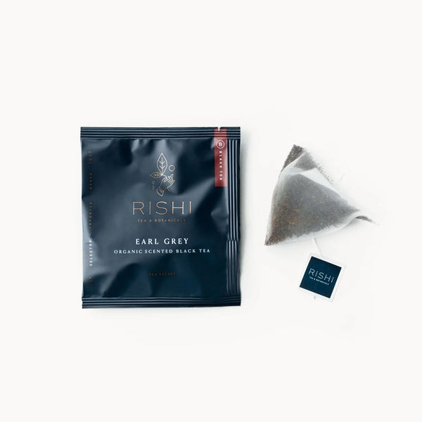 Rishi- Black Tea Earl Grey- Box of 15 Sachets