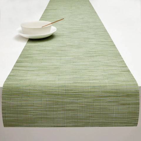 Chilewich - Bamboo Table Runner - Spring Green
