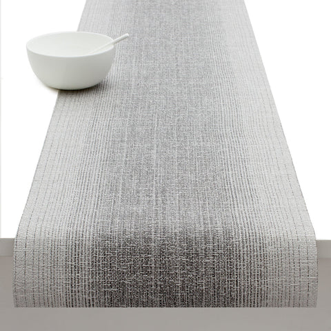 Chilewich - Ombré Table Runner - Silver