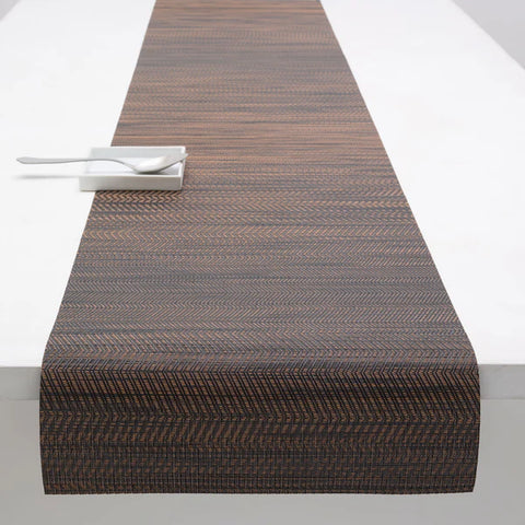 Chilewich - Wave Table Runner - Tiger Eye