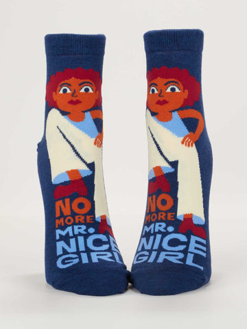 Blue Q Women's Ankle Socks - Mr. Nice Girl