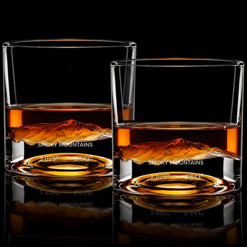 Liiton - Whiskey Glass Set of 2 - Smoky Mountains