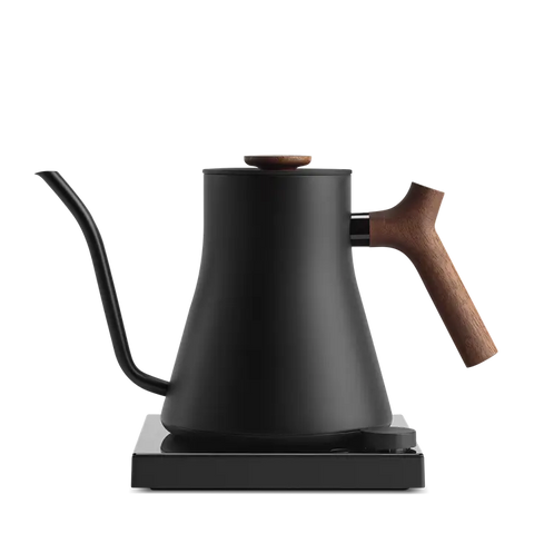 Fellow - Stagg Ekg Pro Electric Kettle Studio Edition - Black w/Walnut Handle
