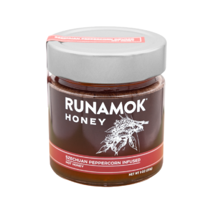 Runamok- Hot Szechuan Peppercorn Infused Honey