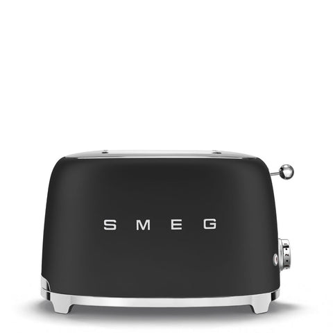 SMEG 2 Slice Toaster Matte Black
