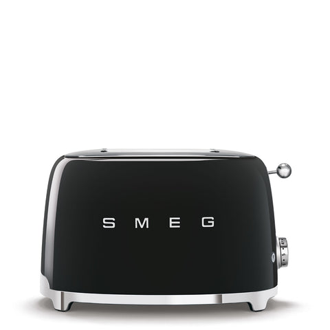 SMEG 2 Slice Toaster Glossy Black