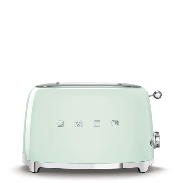 SMEG 2 Slice Toaster Glossy Pastel Green