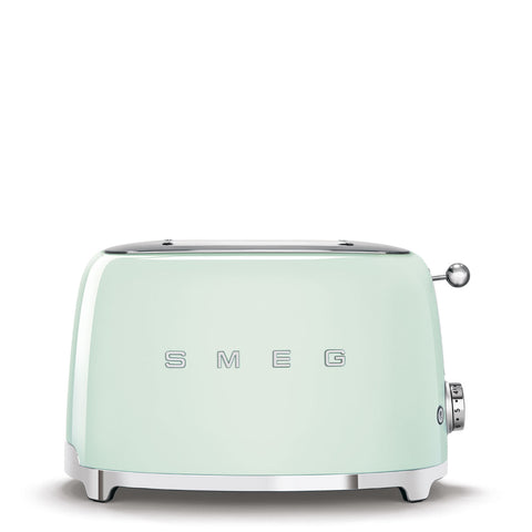 SMEG 2 Slice Toaster Glossy Pastel Green