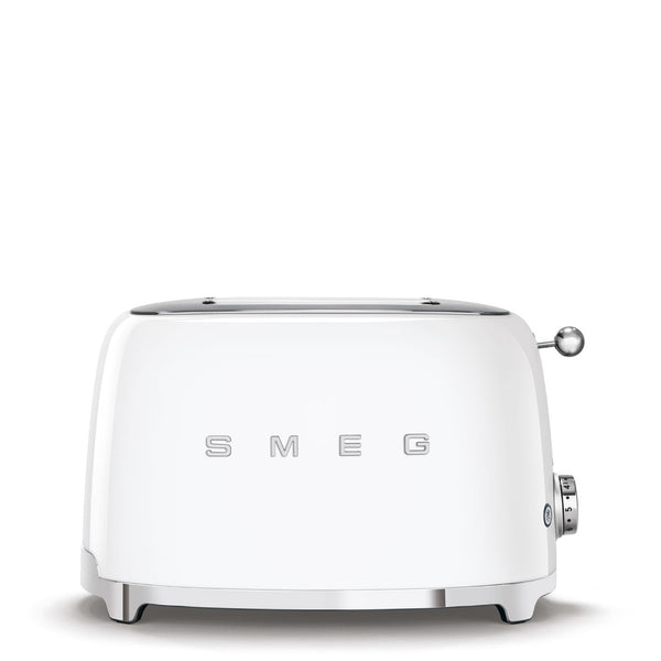 SMEG 2 Slice Toaster Glossy White