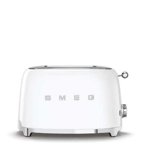 SMEG 2 Slice Toaster Glossy White