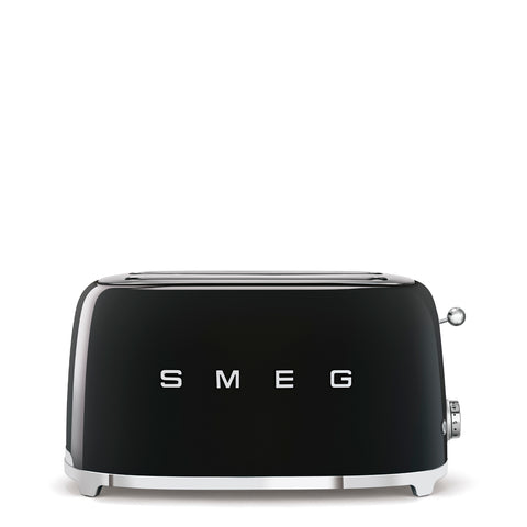 SMEG 2 Long Slice Toaster Glossy Black