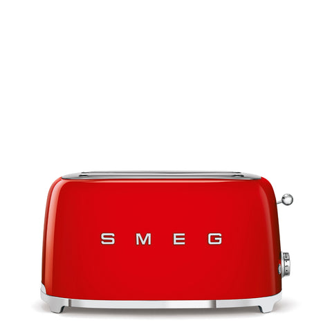 SMEG 2 Long Slice Toaster Glossy Red