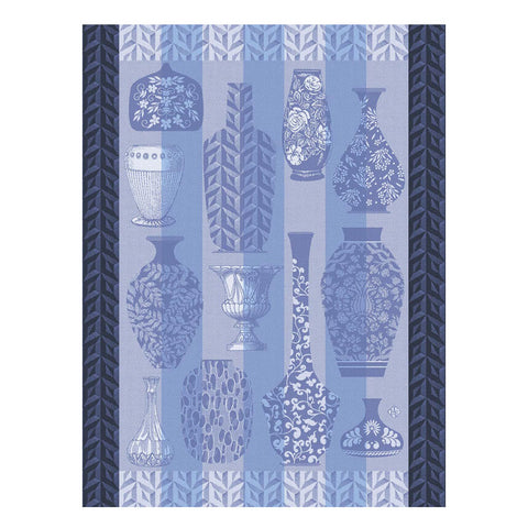 Le Jacquard Français - Tea Towel - Poteries Blue