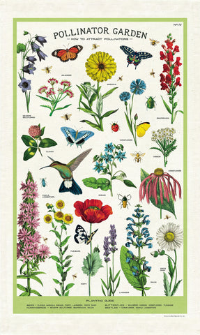 Cavallini & Co. Tea Towel - Pollinator