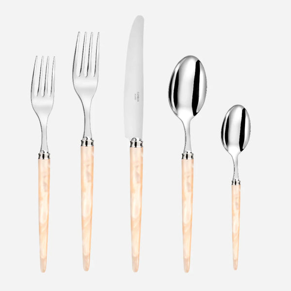 CAPDECO - Tang 5 Piece Place Setting - Pearl