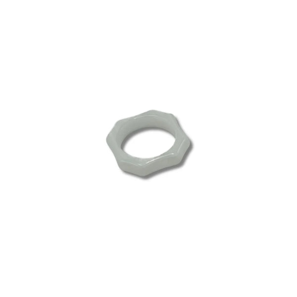 CAPDECO - Napkin Ring - White
