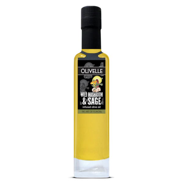 Olivelle - Wild Mushroom & Sage Infused Olive Oil 100ml