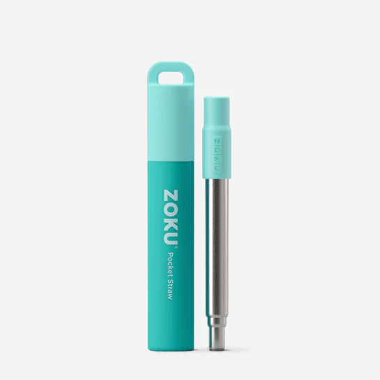 Zoku - Pocket Straw- Teal