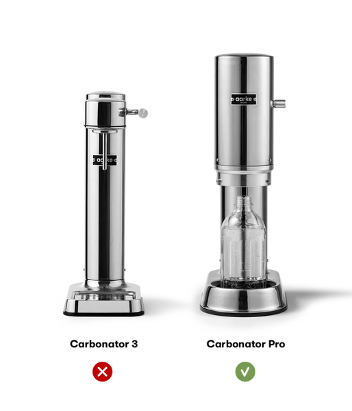 Aarke - Carbonator Pro Glass Bottle