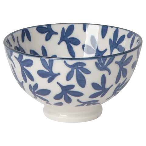 Now Designs 4" Stamped Bowl - Blue Floral