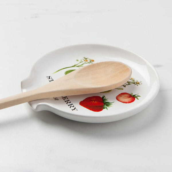 Now Designs Spoon Rest- Vintage Strawberry