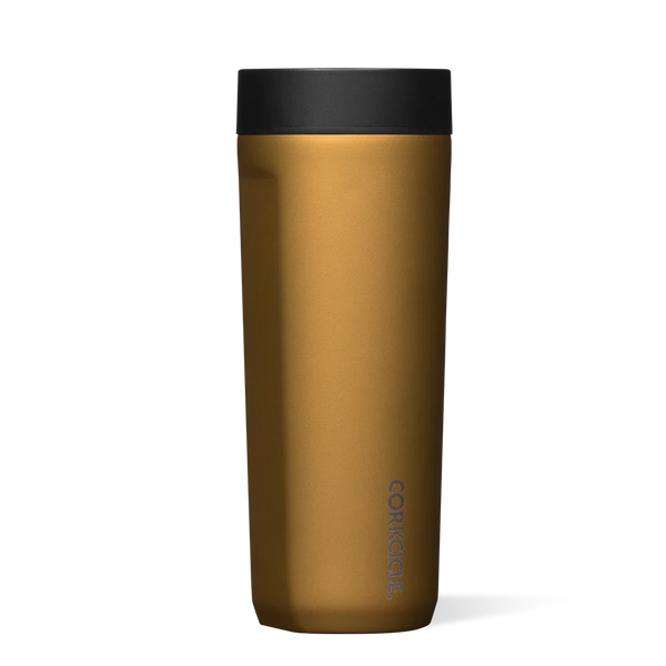 Corkcicle 17 oz Commuter Tumbler- Gold