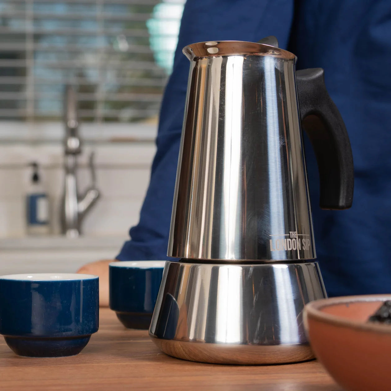 London Sip- Espresso Maker Stainless Steel 3 Cup – The Happy Cook London Sip- Espresso Maker Stainless Steel 3 Cup – The Happy Cook
