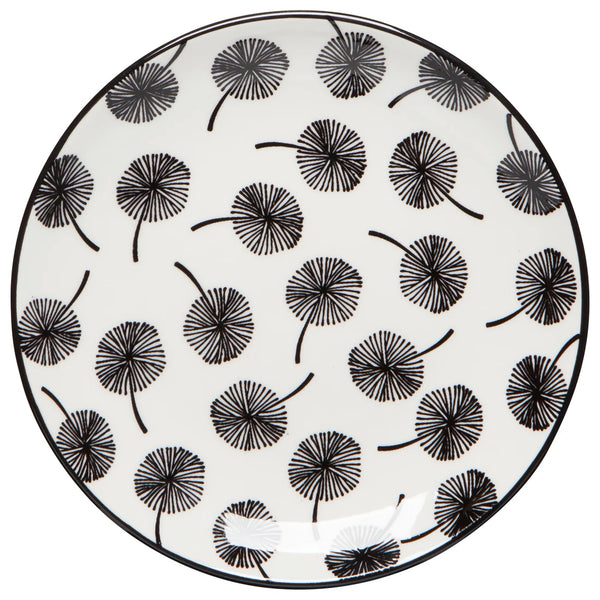 Now Designs 6" Stamped Plate- Dandelion