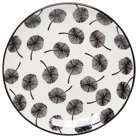 Now Designs 6" Stamped Plate- Dandelion