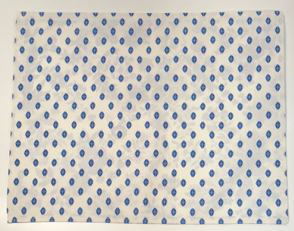 Le Cluny- Provence Versailles White & Blue Placemat