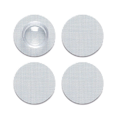 Chilewich - Mini Basketweave Coaster Set of 4 - Sky
