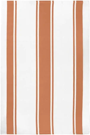 Mu Kitchen Stripe Towel- Caramel