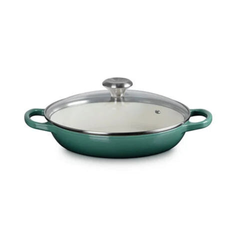 Le Creuset - 2.25 Qt. Signature Braiser with Glass Lid - Artichaut (Promo)