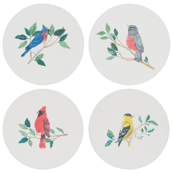 Now Designs Soak Up Coasters- Birdsong