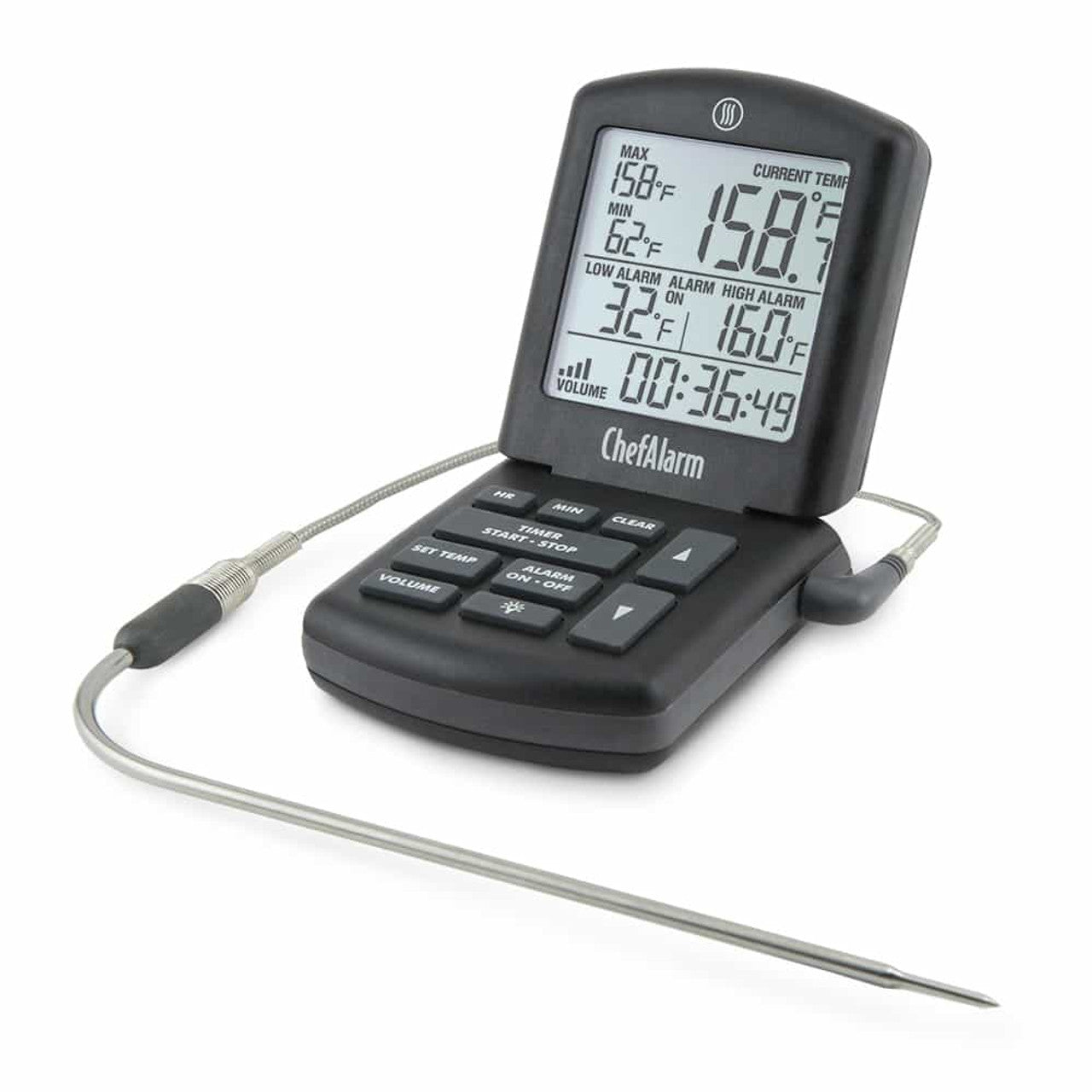 ThermoWorks Chef Alarm - Black – The Happy Cook