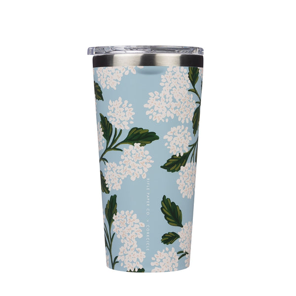 Corkcicle Rifle Paper Co. 16 oz Tumbler - Hydrangea