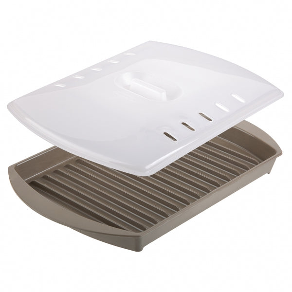 Progressive Prep Solutions Microwave Grill with Lid
