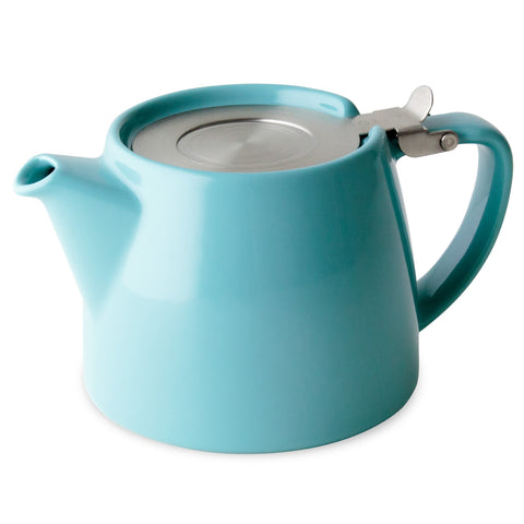 ForLife Stump Turquoise Teapot 18 oz