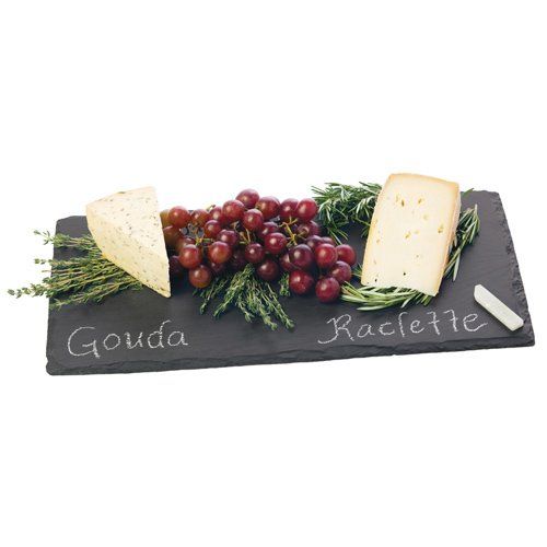Twine Slate Cheese Board - 16" X 8"