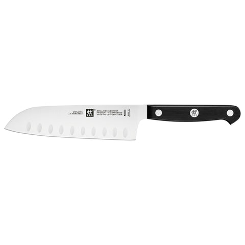 Zwilling Gourmet Hollow Ground Santoku Knife - 7"