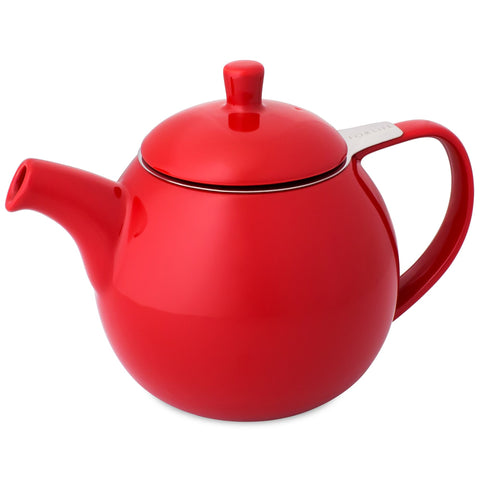 ForLife Curve Red Teapot 24 oz