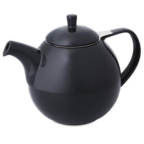 ForLife Curve Black Graphite Teapot 45 oz