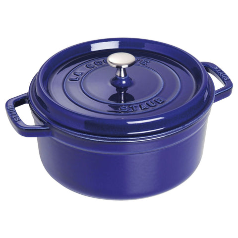 Staub 4 Qt. Round Cocotte - Blue