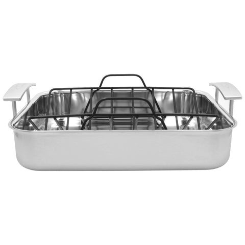 Demeyere Industry 5-ply Roasting Pan with Rack (Promo)